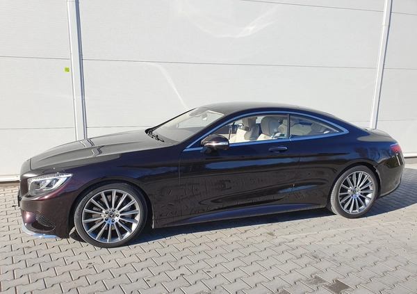 Mercedes-Benz Klasa S cena 405000 przebieg: 35000, rok produkcji 2017 z Ogrodzieniec małe 232